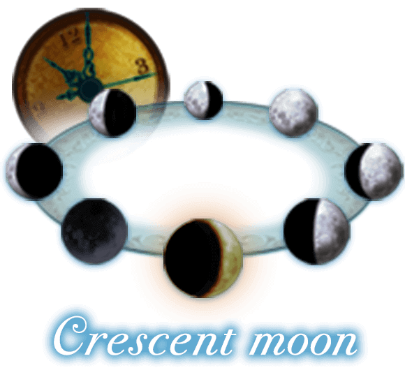 Crescent moon