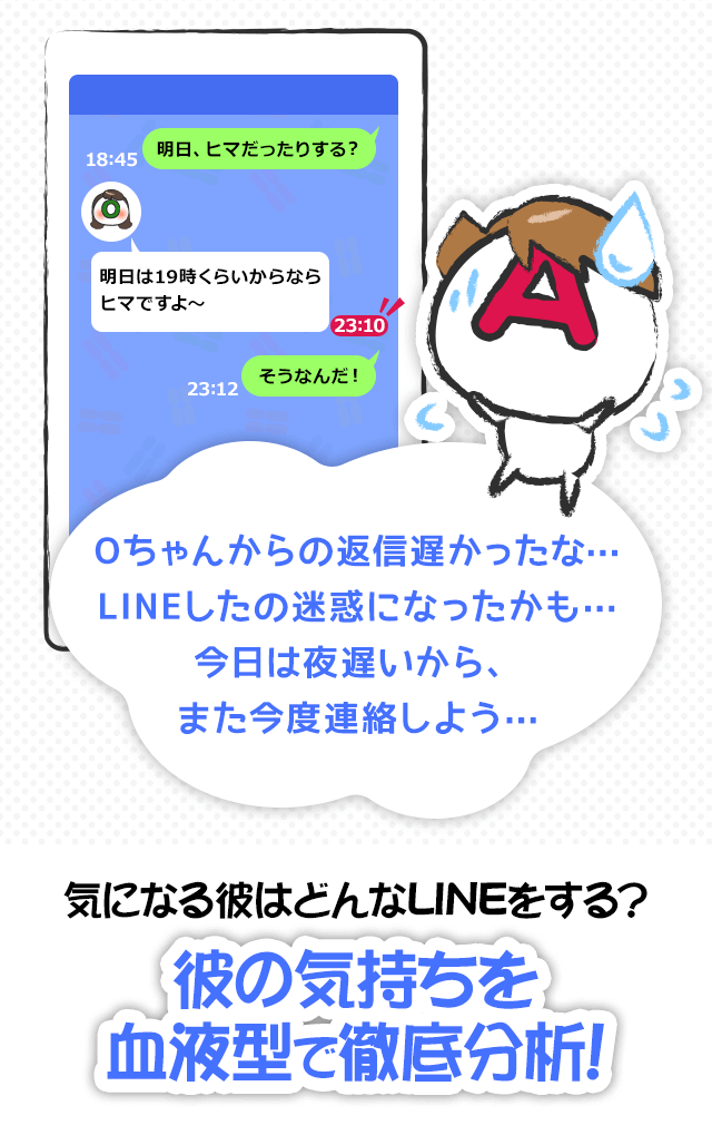 気になる彼はどんなLINEをする？
