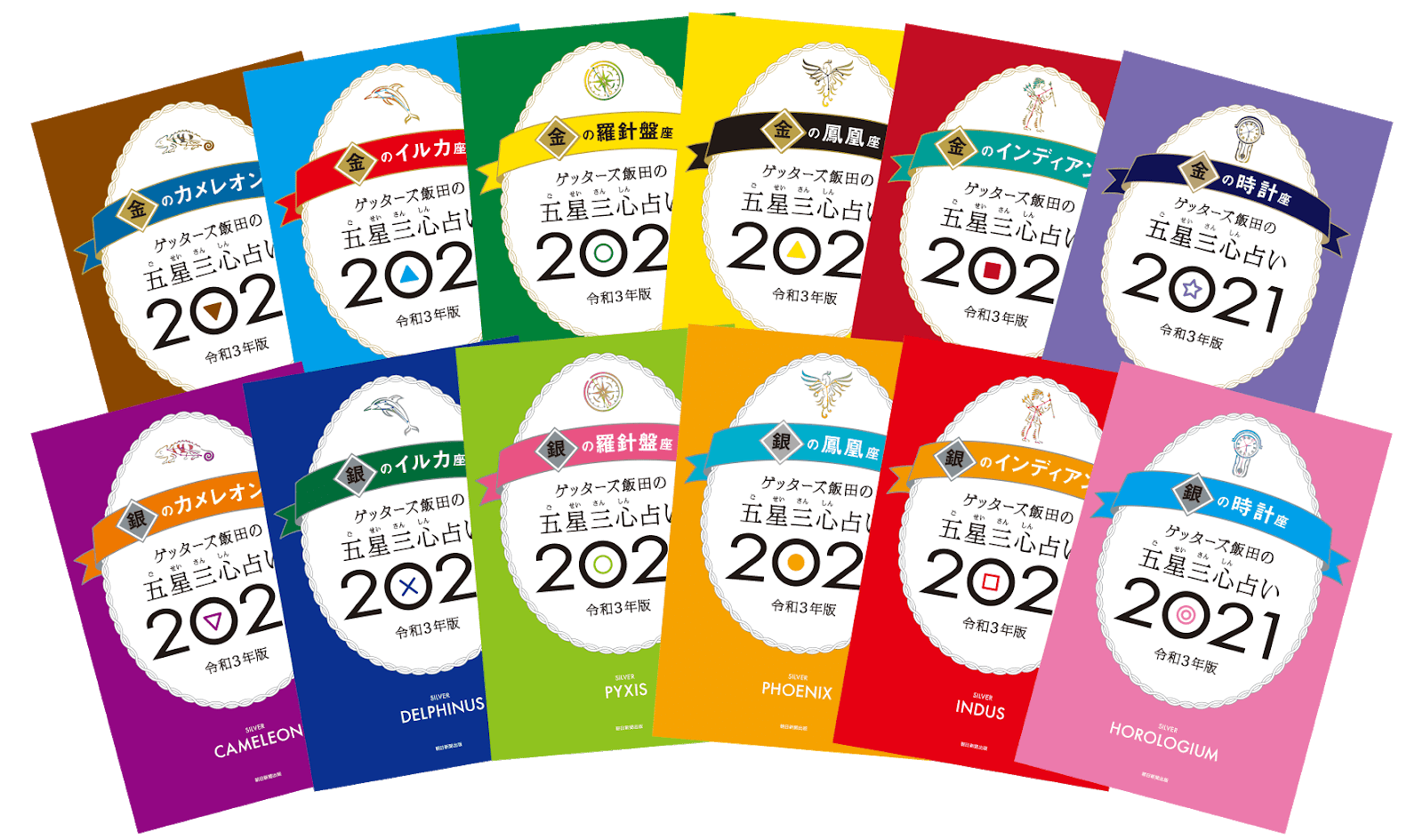ゲッターズ飯田の五星三心占い2021